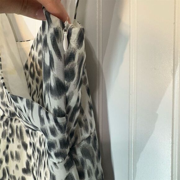 Y2K Superdown Leopard Print Ruffle Mini Dress M – Revolve Clubwear Sexy - Picture 6 of 7